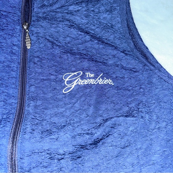 Greg Norman The Greenbrier Collection Women’s Vest in Navy Blue Size Medium - Picture 3 of 7